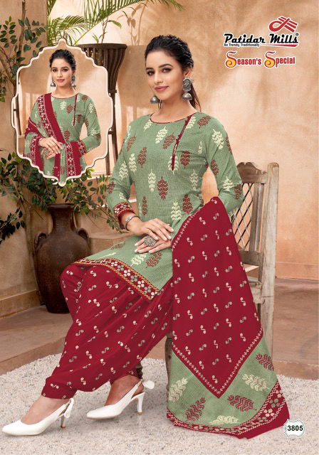 Patidar Seasons Special 38  Casual Wear Wholesale Dress Material Collection